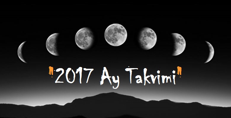 2017 ay takvimi