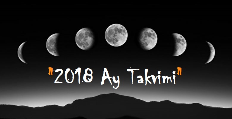 ay takvimi 2018