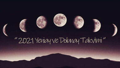 2021 yeniay dolunay takvimi